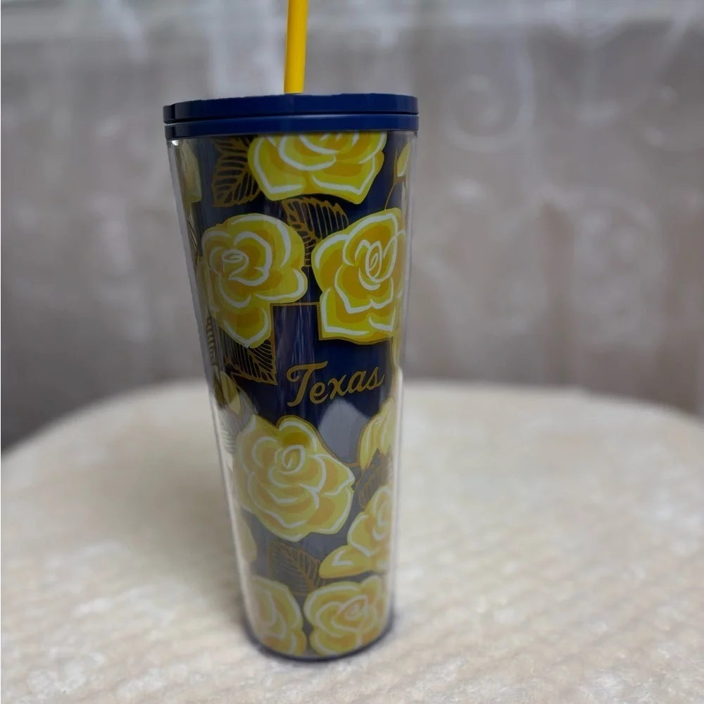 Starbucks Yellow Rose of Texas Limited Edition Venti Beverage Tumbler